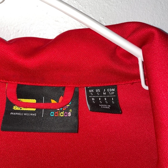 (Rare) Pharreal william adidas red tracker jacket - Picture 5 of 6